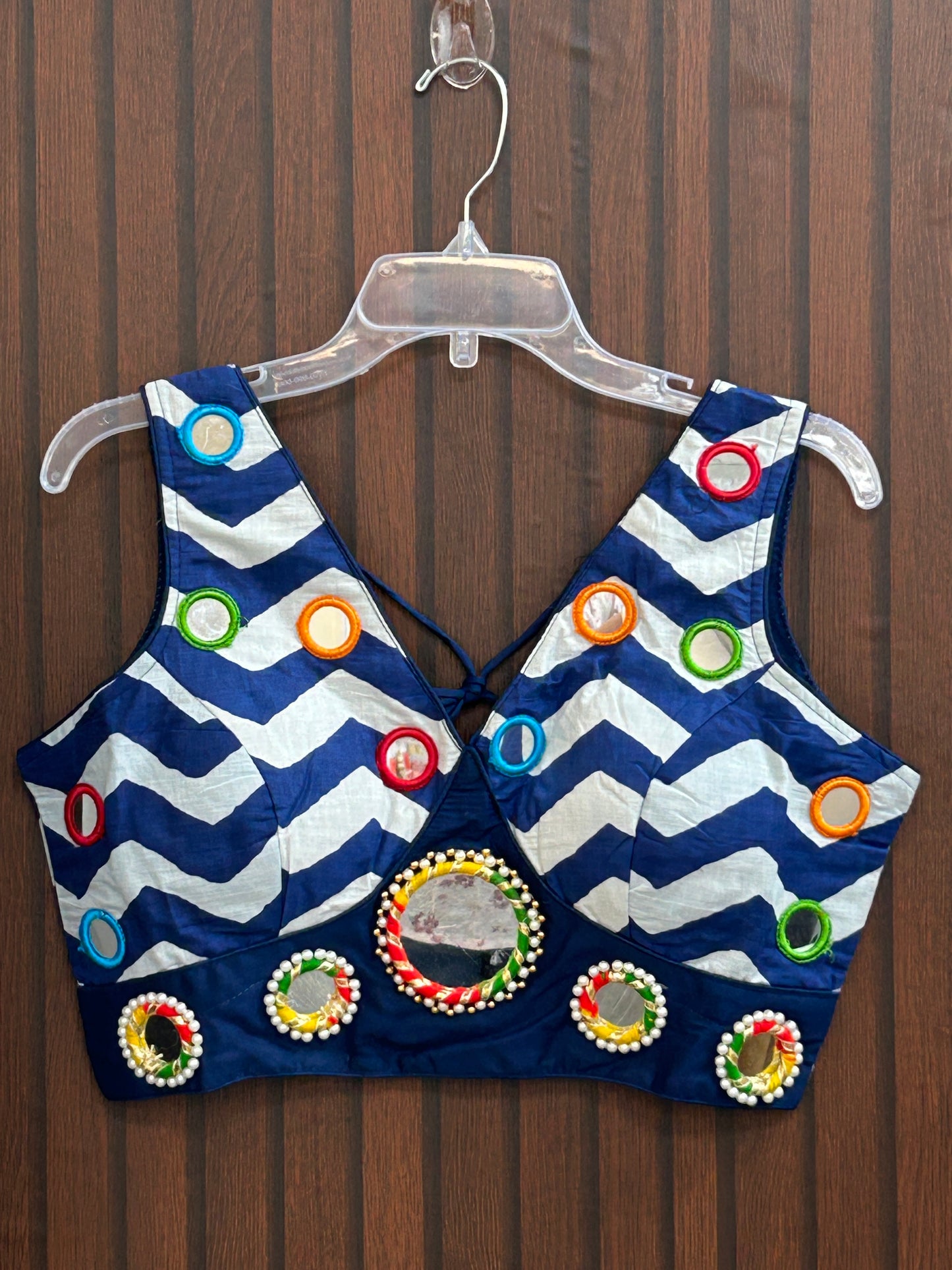 Mirror work blouse