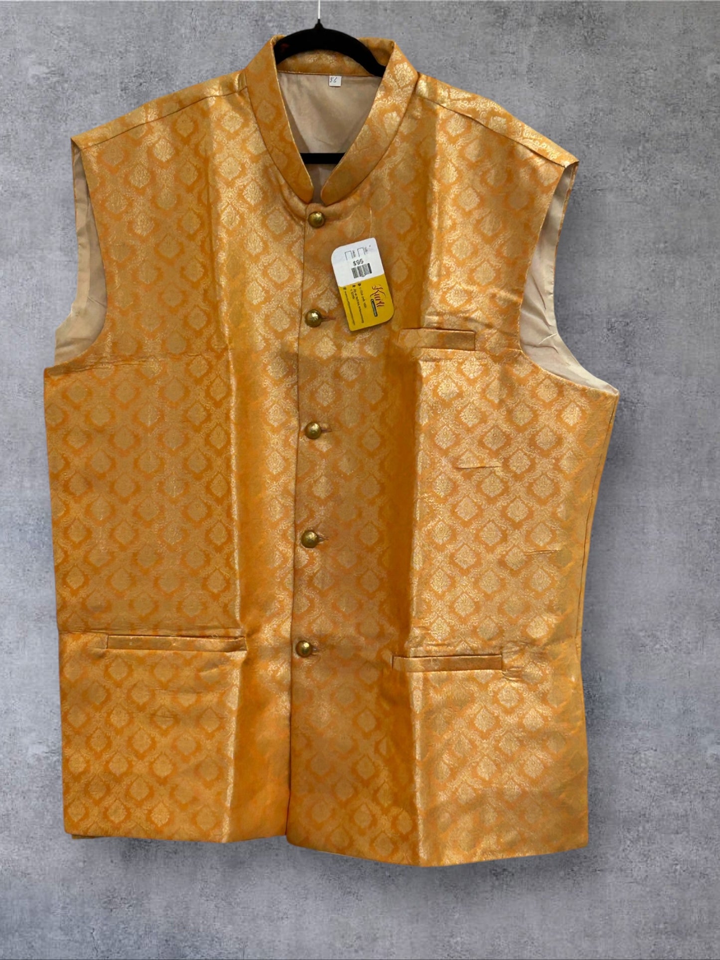 Silk vest for kurta