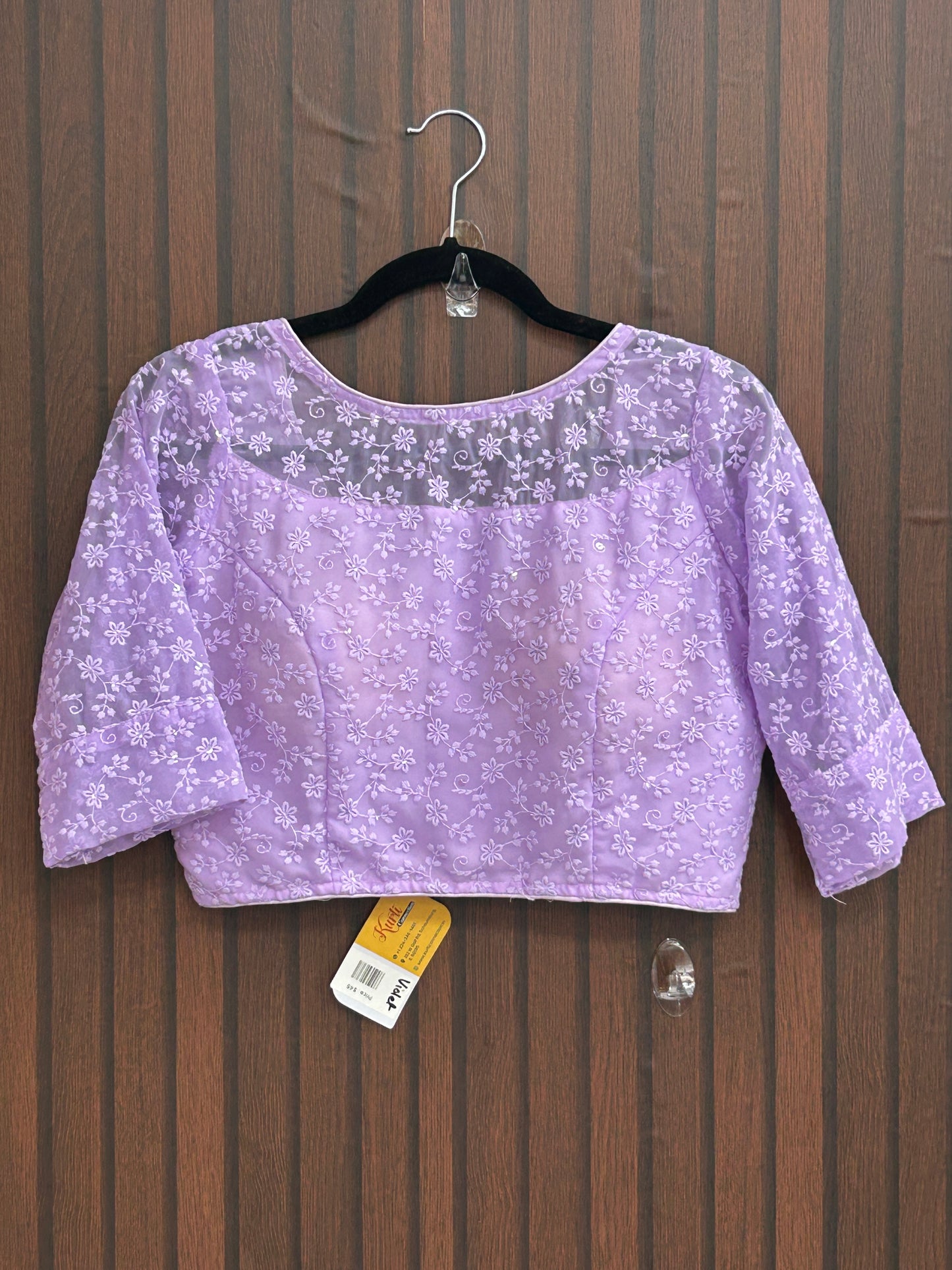 Georgette Chikankari blouse