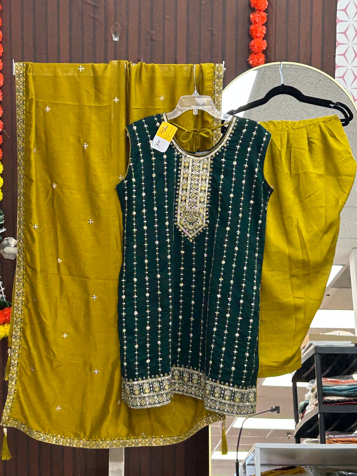 Silk salwar kurti set