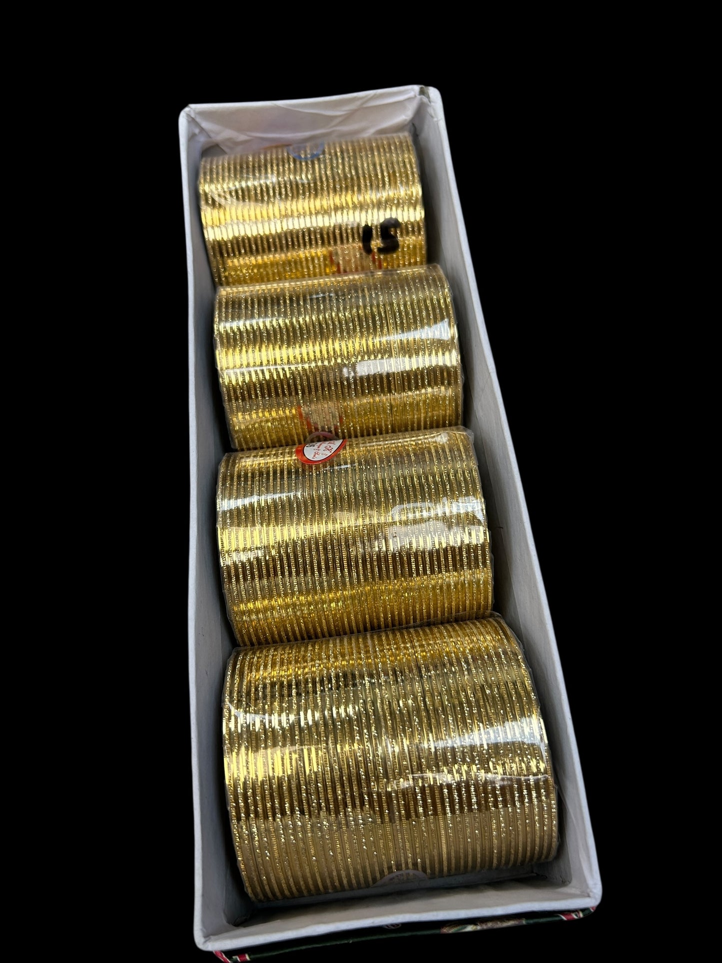 Gold bangles : Set of 36 bangles