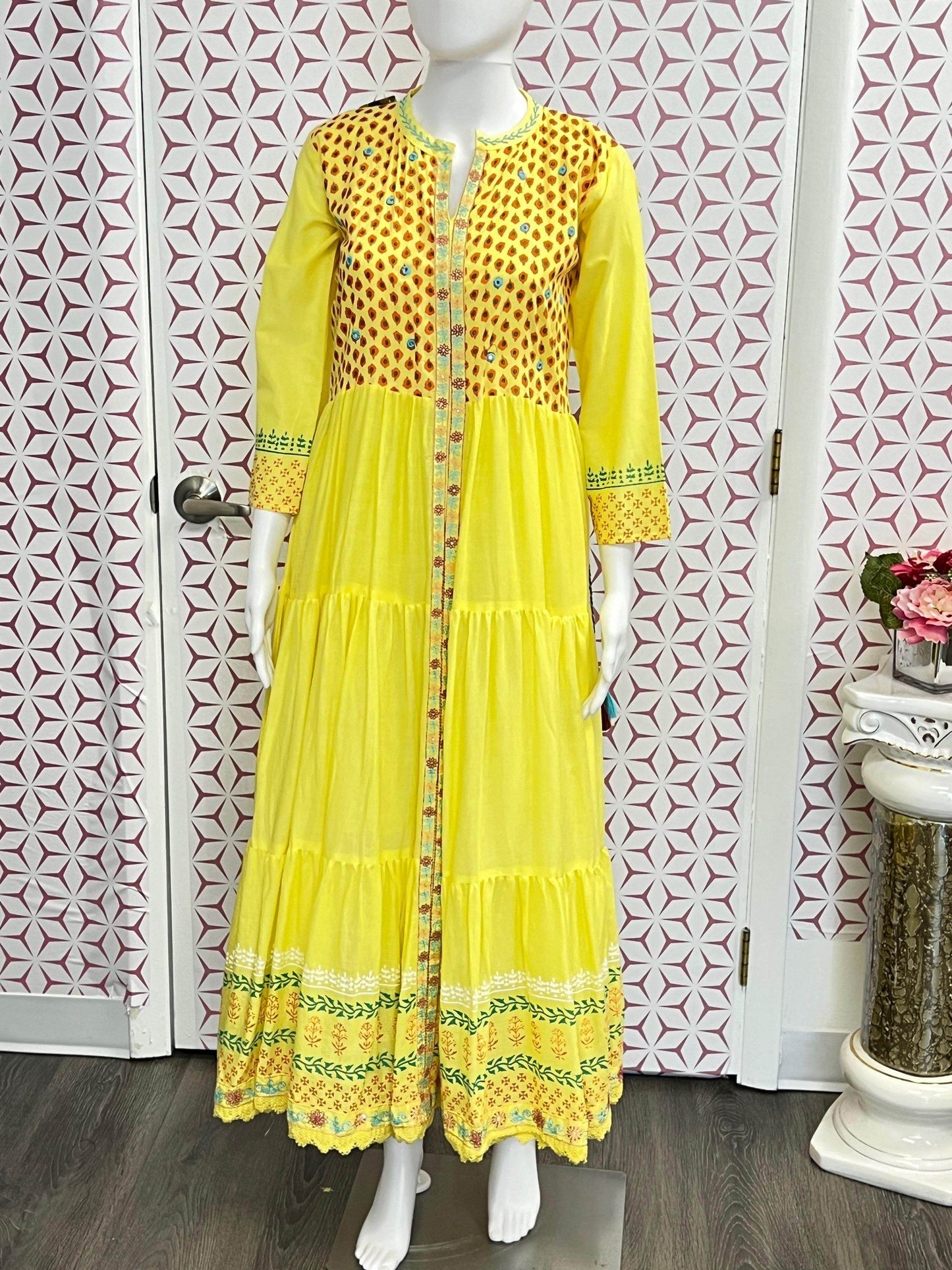 Mulmul cotton kurti , Cotton Kurtis, Indian Long kurti - Kurti Connection USA