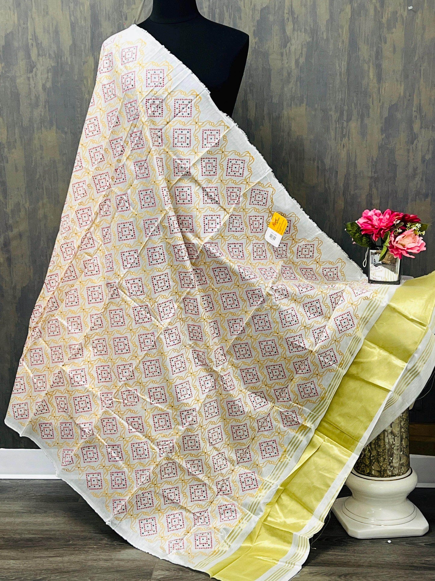 Silk dupatta - Kurti Connection USA