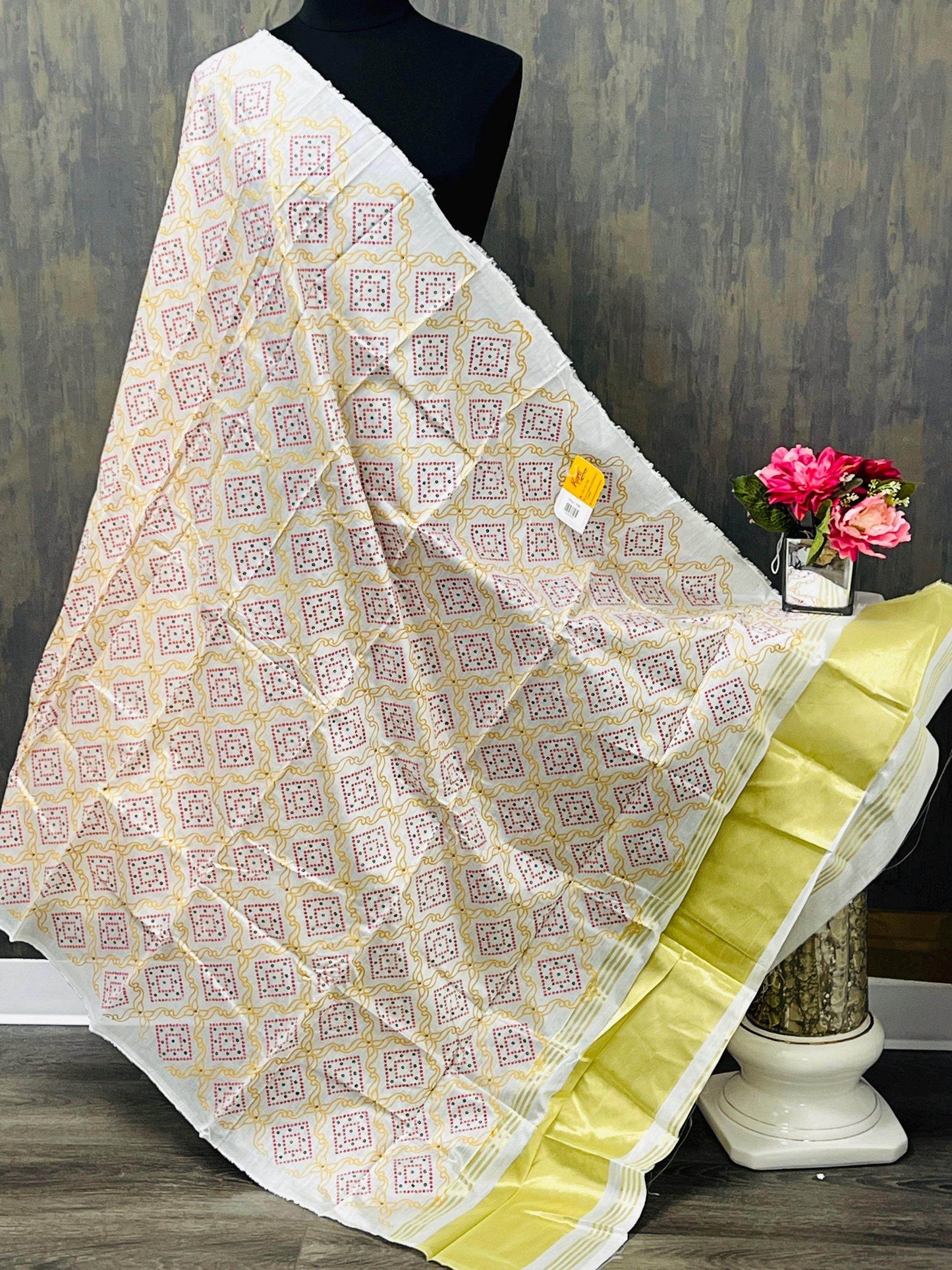 Silk dupatta - Kurti Connection USA
