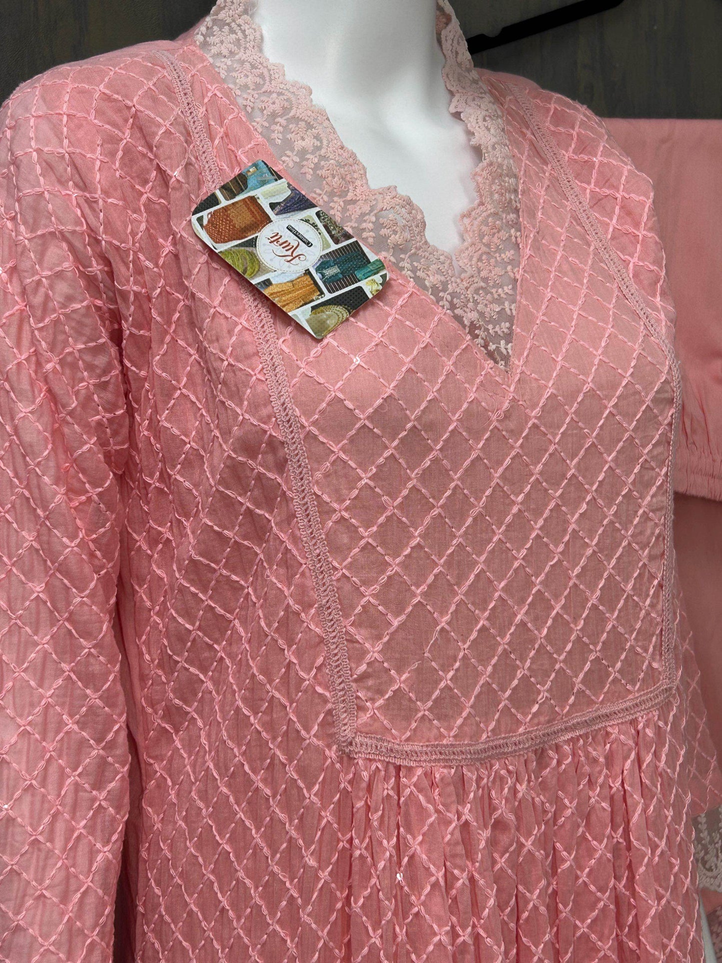 Cotton Kurti pant set - Kurti Connection USA