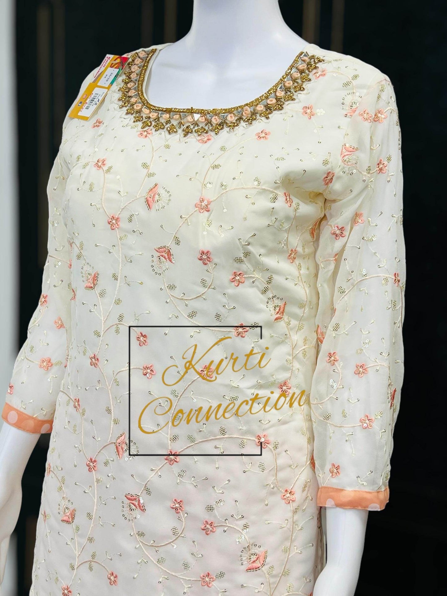 Party wear kurti skirt set - Kurti Connection USA
