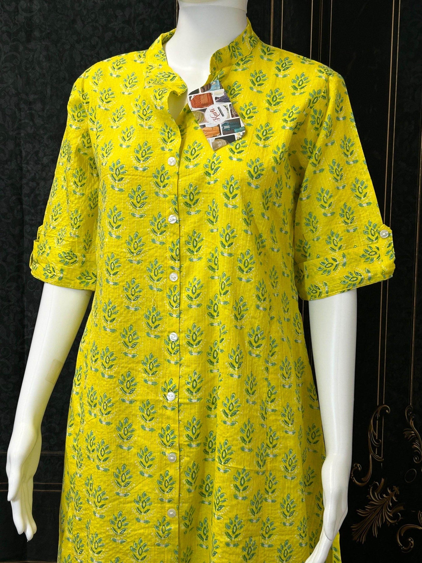 Pure cotton kurti , Indian kurti - Kurti Connection USA