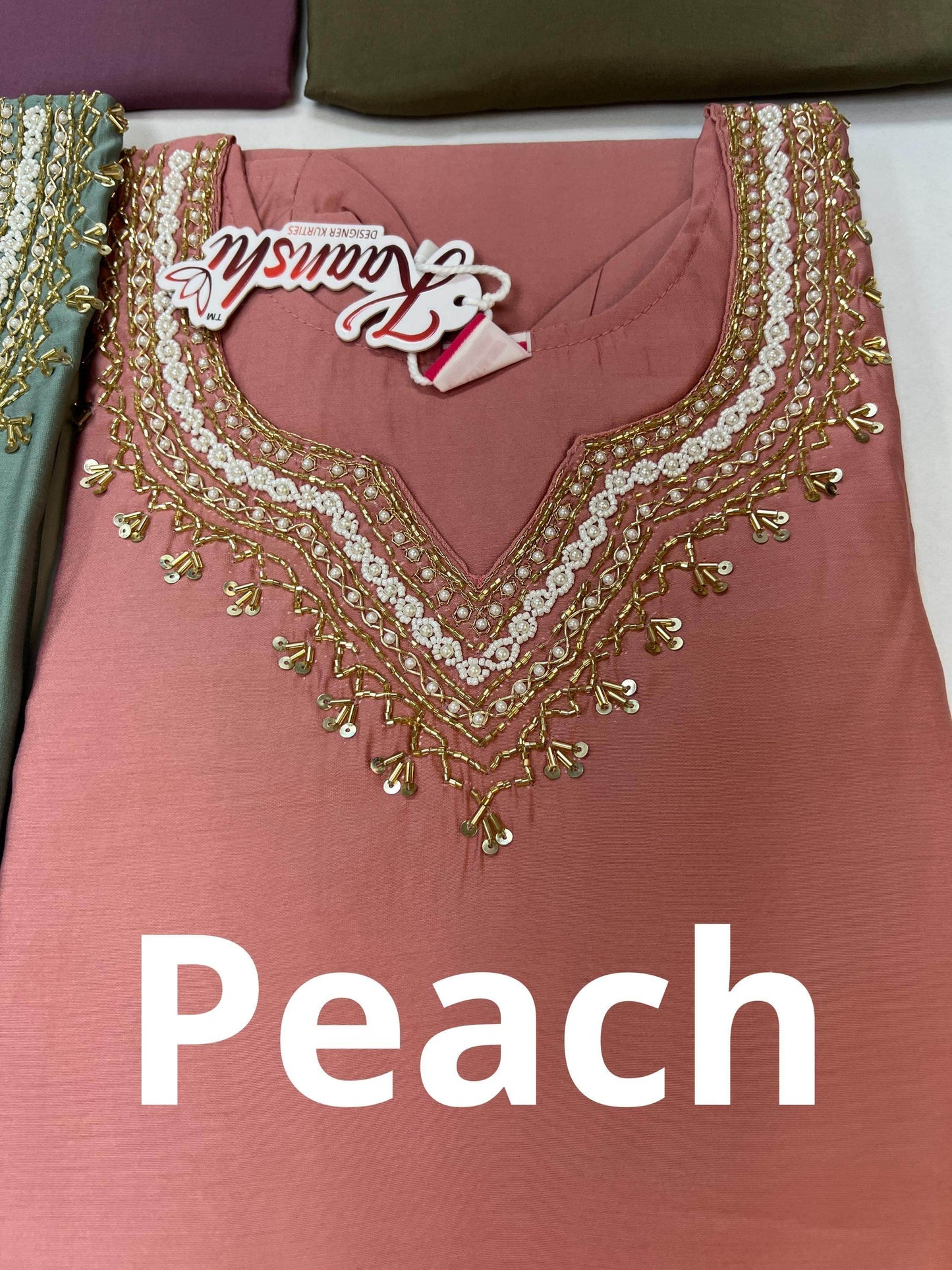 Modal silk kurtis - Kurti Connection USA