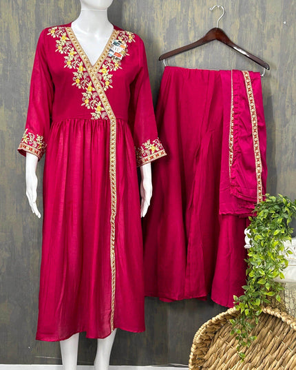 Party wear kurti palazzo set - Kurti Connection USA