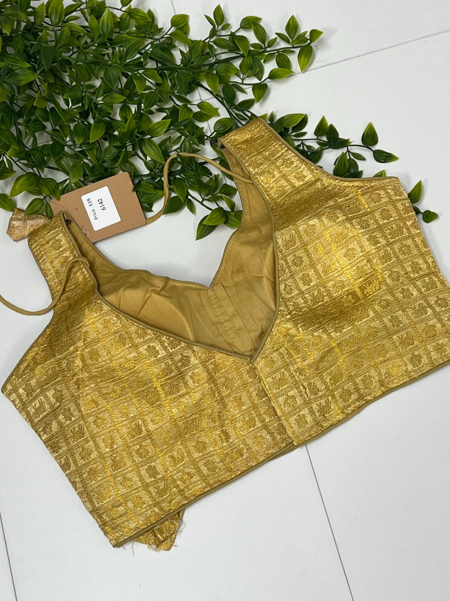 Golden blouse | Size 36 : sale