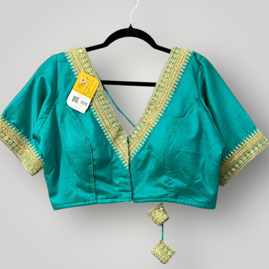 Front hook blouse