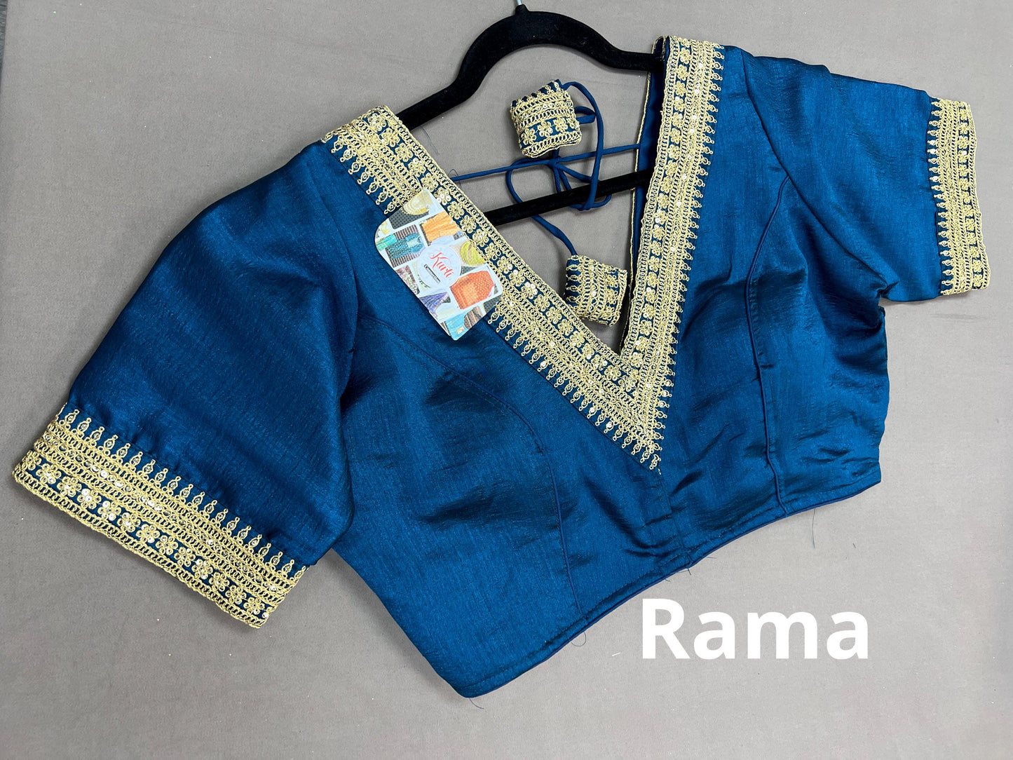 Silk blouse | front hook blouse