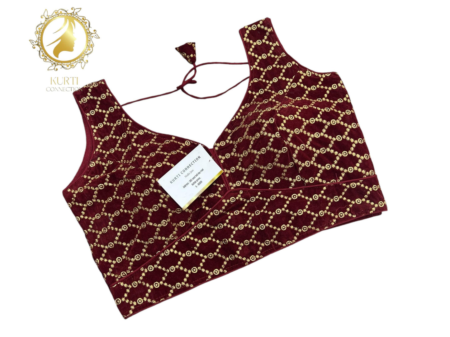Size 36 velvet blouse