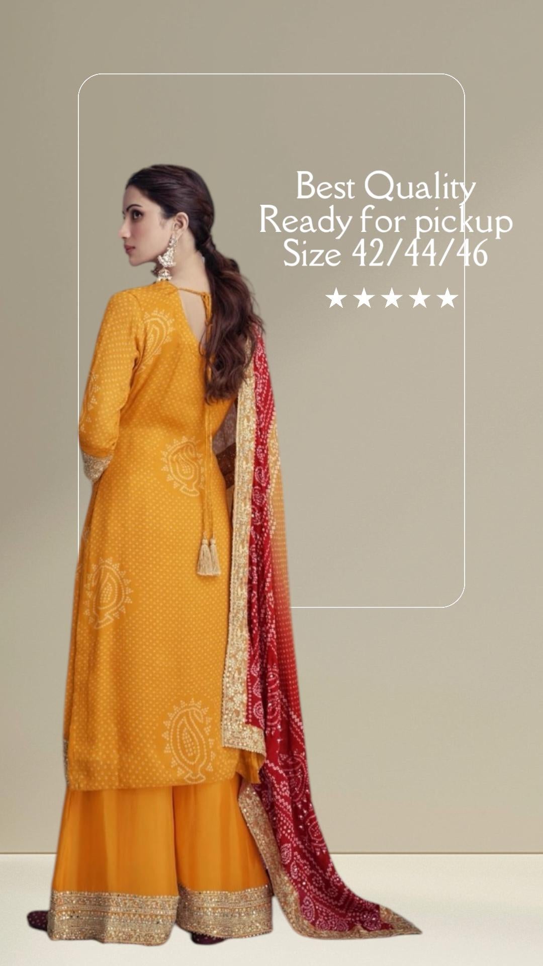 Takshvi | Chinon silk party wear suits