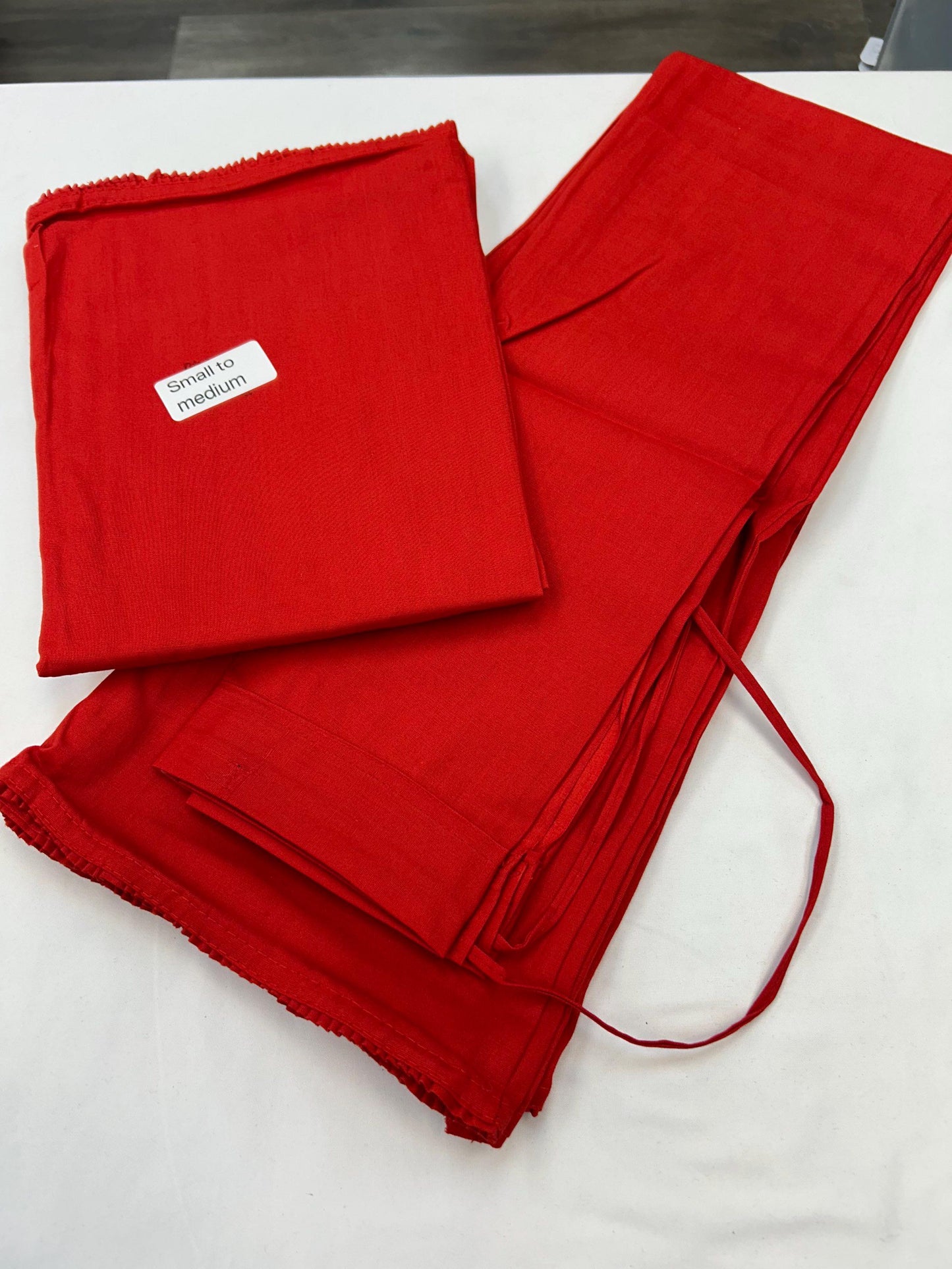 Red petticoat
