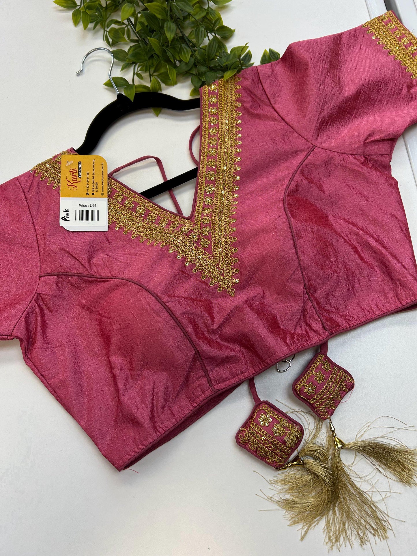 Readymade blouse | Onion pink