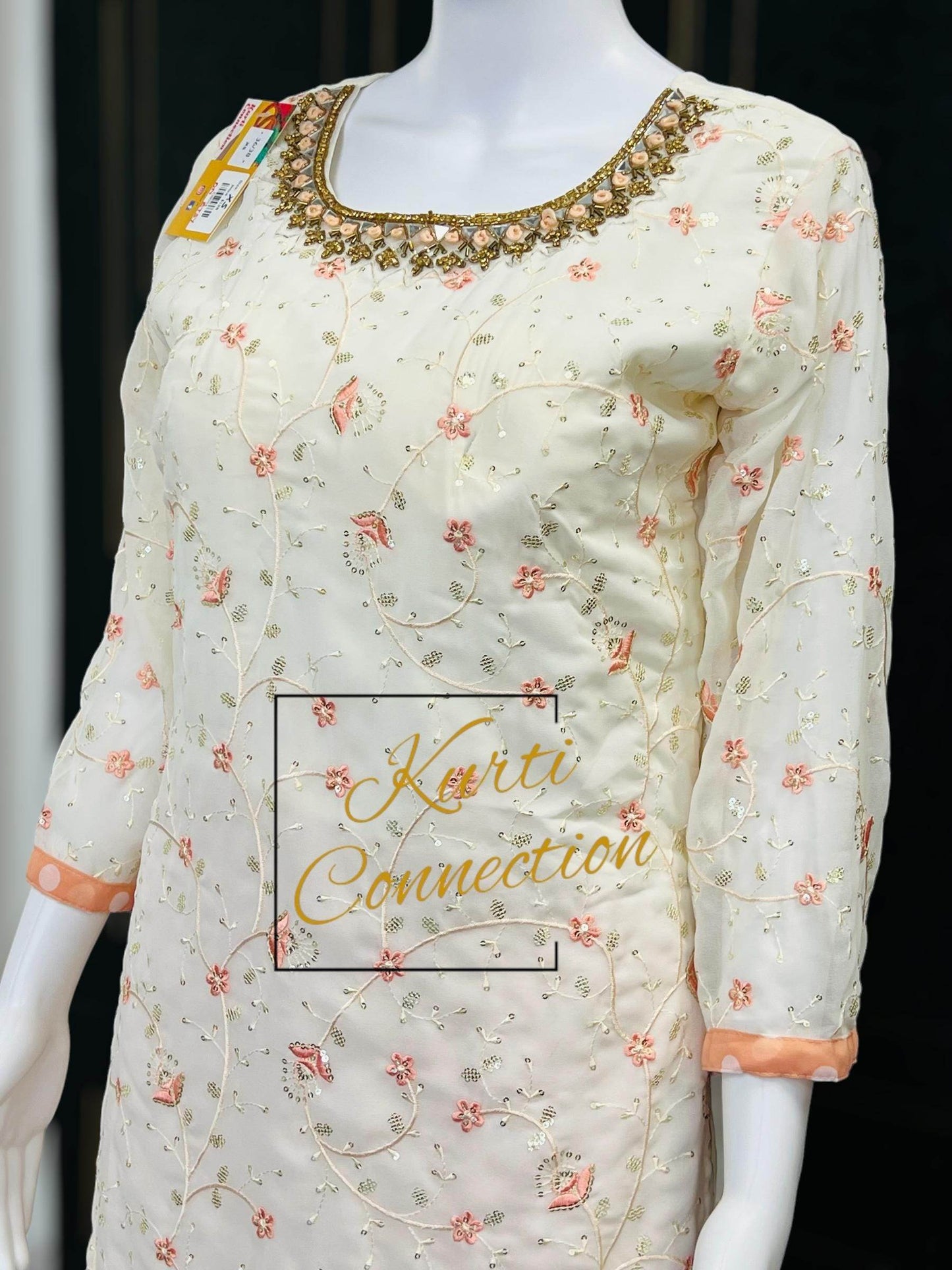 Party wear kurti skirt set - Kurti Connection USA