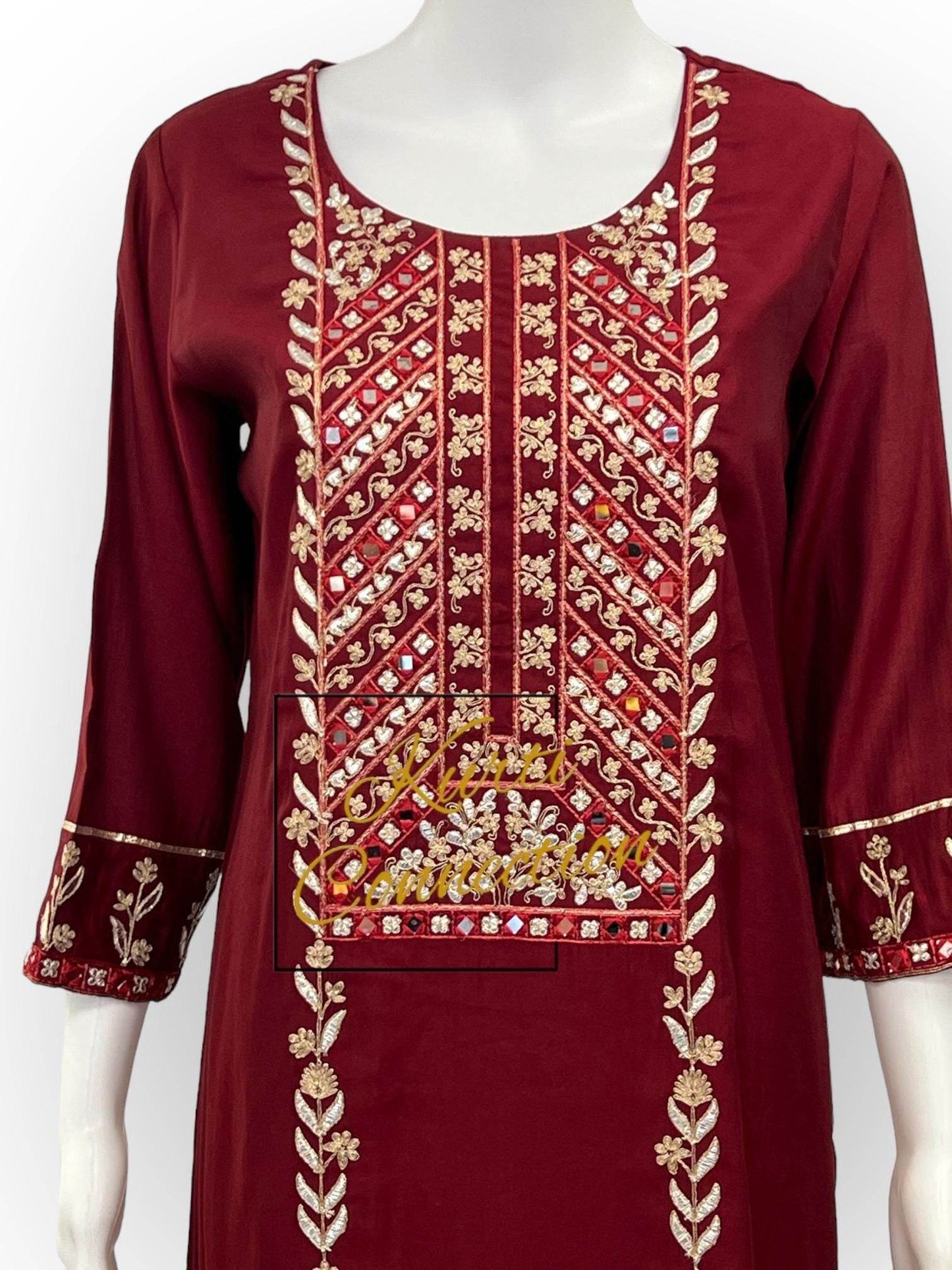 Modal silk kurti set | salwar kameez - Kurti Connection USA