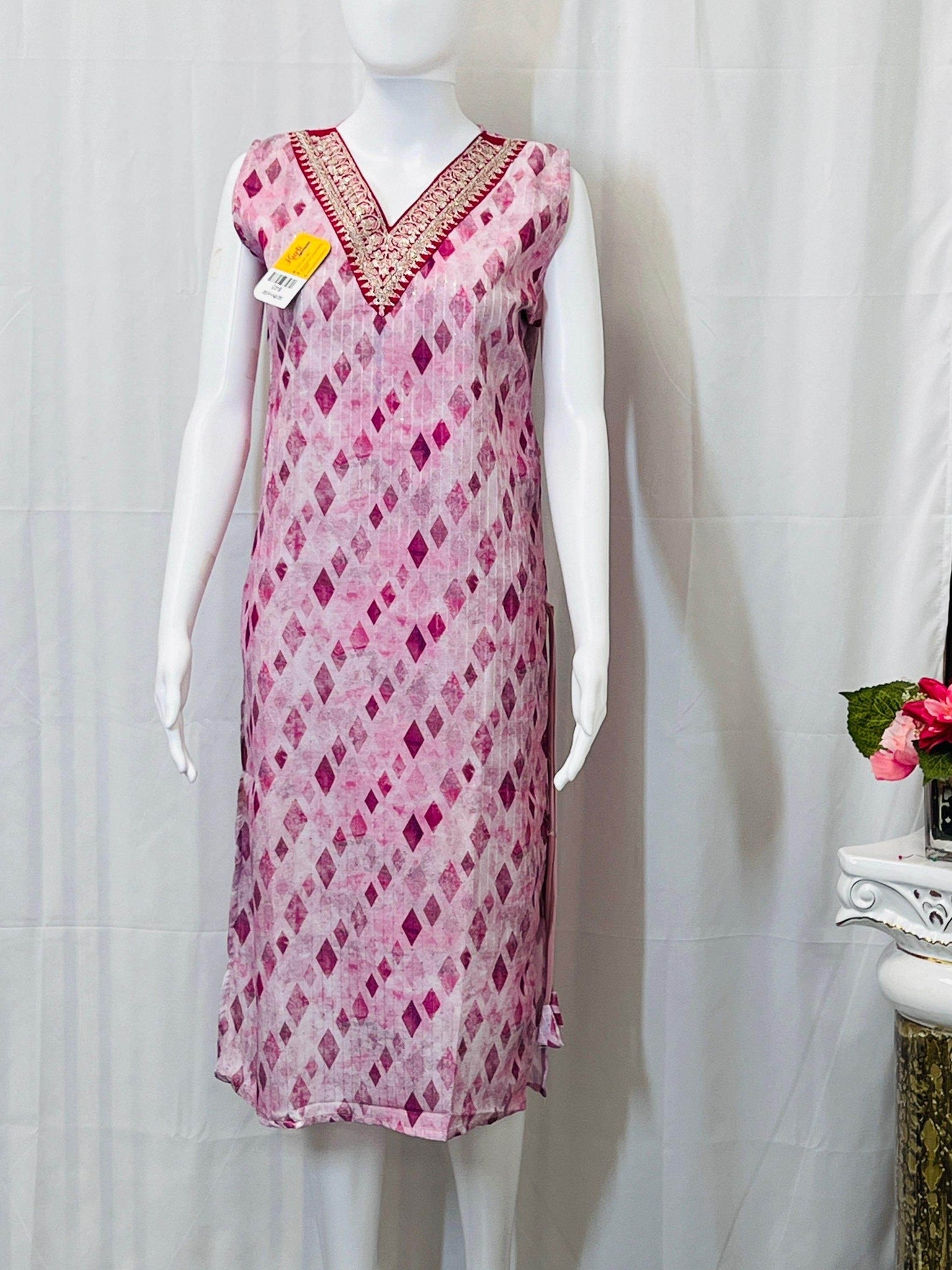 Georgette kurti | tunic - Kurti Connection USA