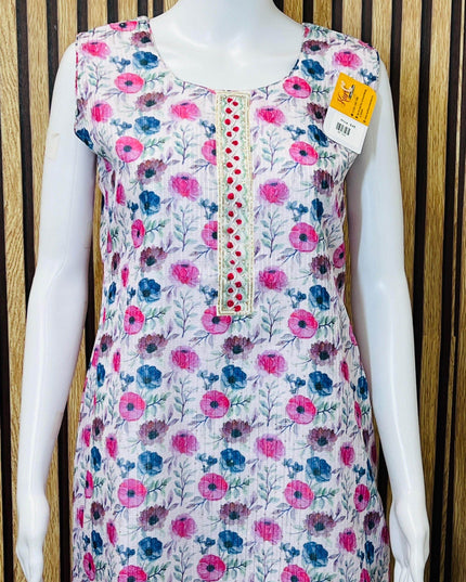 Georgette kurti - Kurti Connection USA