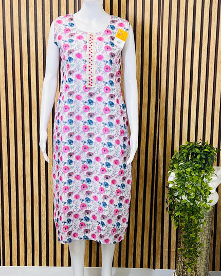 Georgette kurti - Kurti Connection USA