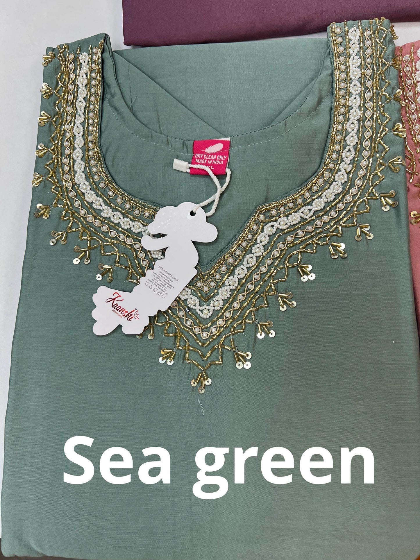 Modal silk kurtis - Kurti Connection USA