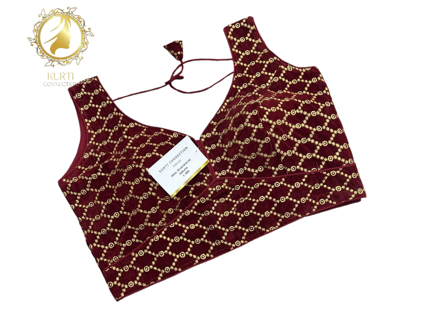 Size 36 velvet blouse
