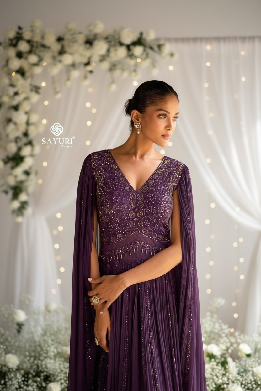 Party wear long gown