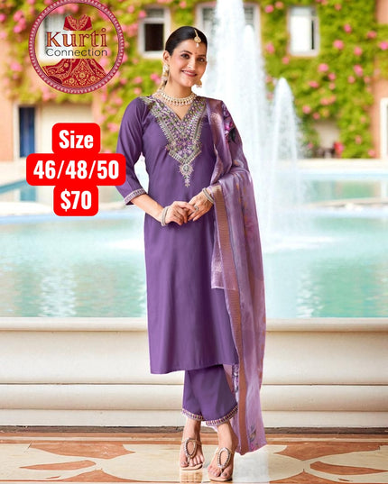 Malhar : Plus size Kurti sets