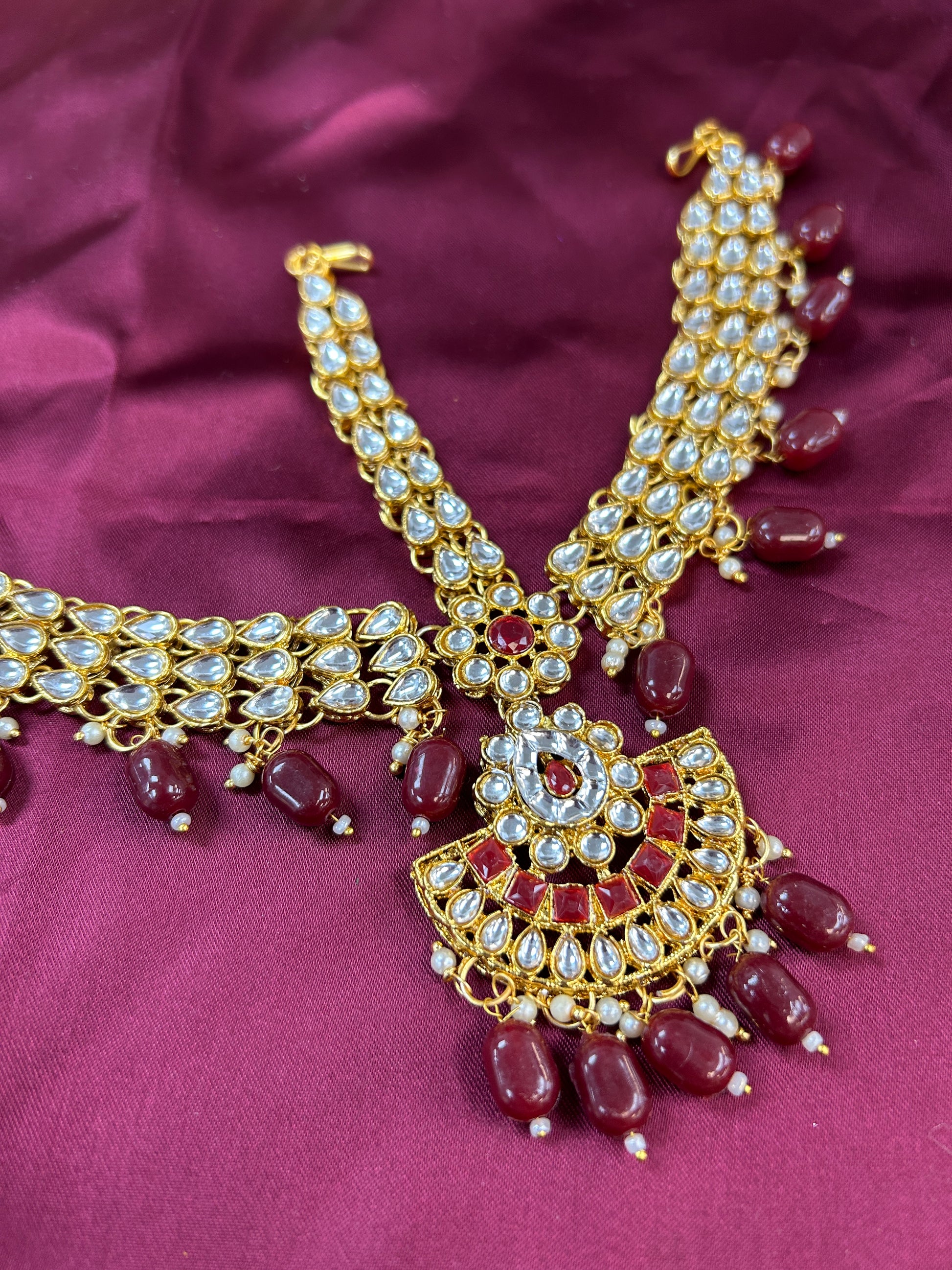 Matha Patti / maang teeka by Kurti Connection USA