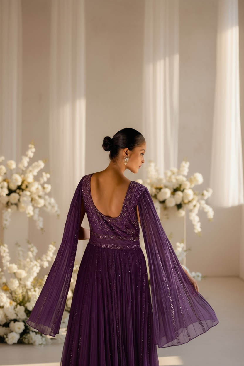 Party wear long gown