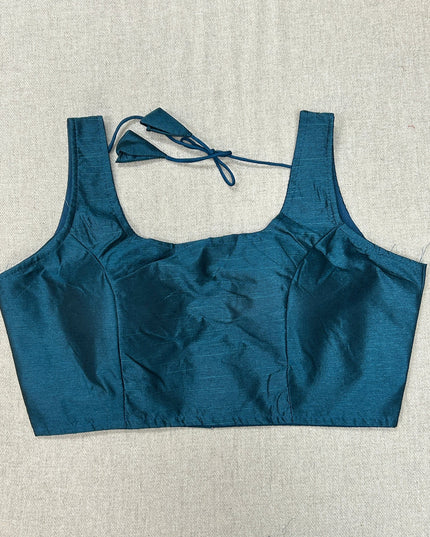 Raw silk blouses by Kurti Connection USA