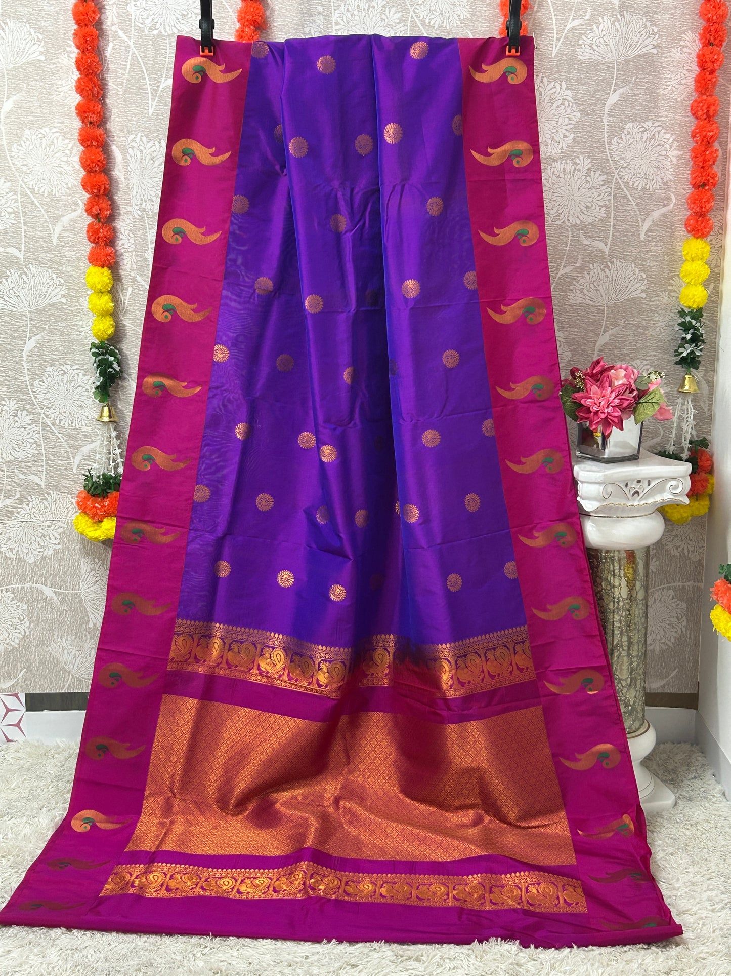 Gadwal silk saree