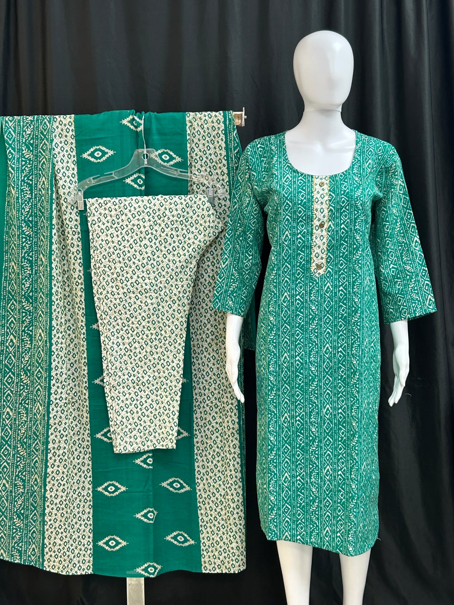 Cotton salwar suit / printed salwar suit