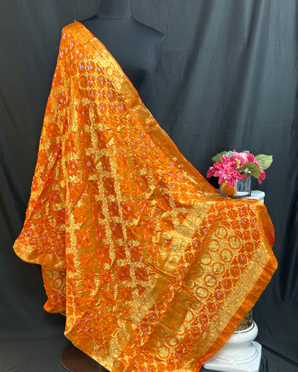 Bandhani gharchola dupatta