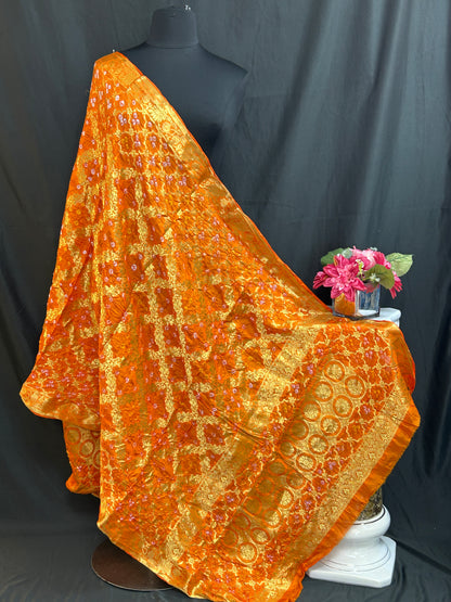 Bandhani gharchola dupatta