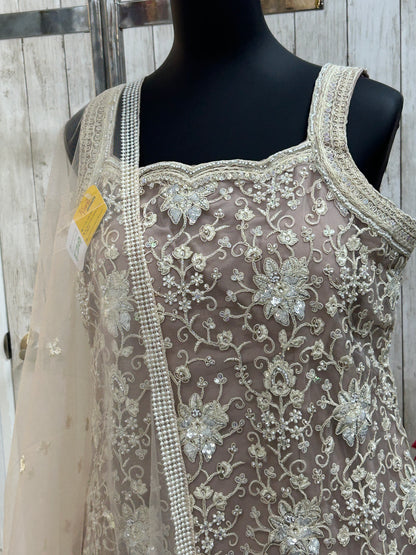 Designer party wear sharara set