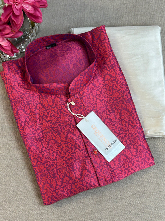 Silk kurta pajama set