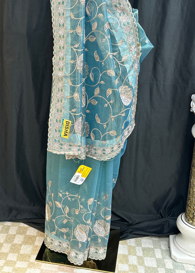 Tissue silk saree