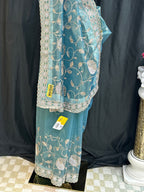 Tissue silk saree by Kurti Connection USA