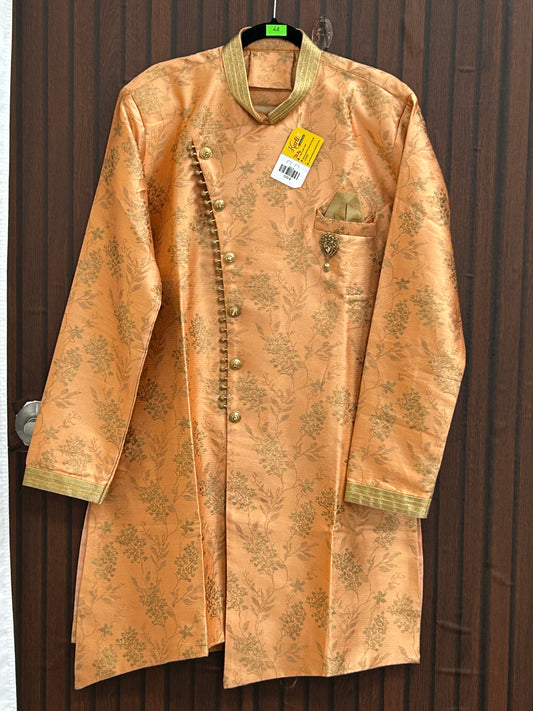 Party wear men’s kurta set with dhoti pant