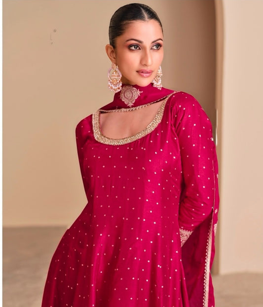 Leela: Long Anarkali dress