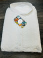 White chikankari cotton kurta pajama