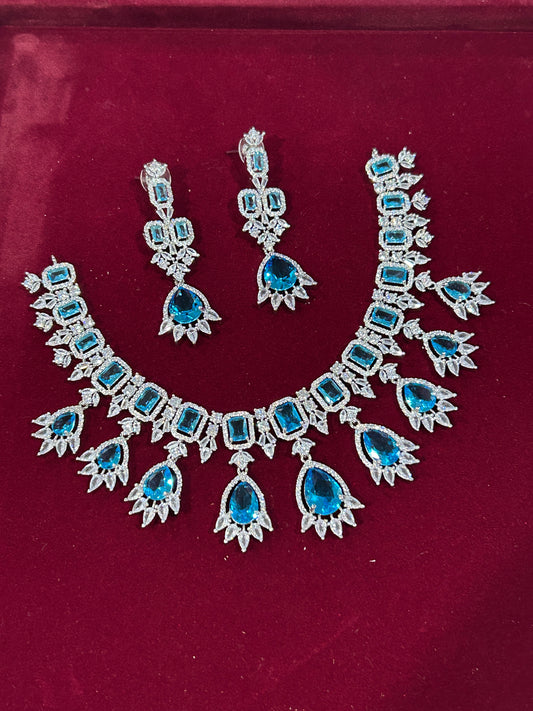 CZ necklace set