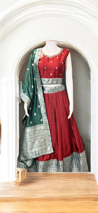 Silk Lehenga choli set
