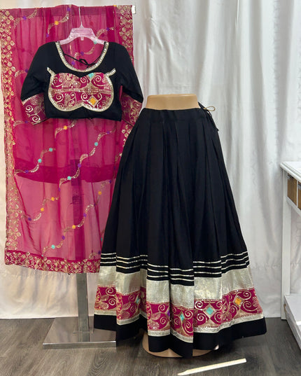 Garba : cotton chaniya choli set