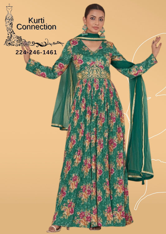 Party wear long gown