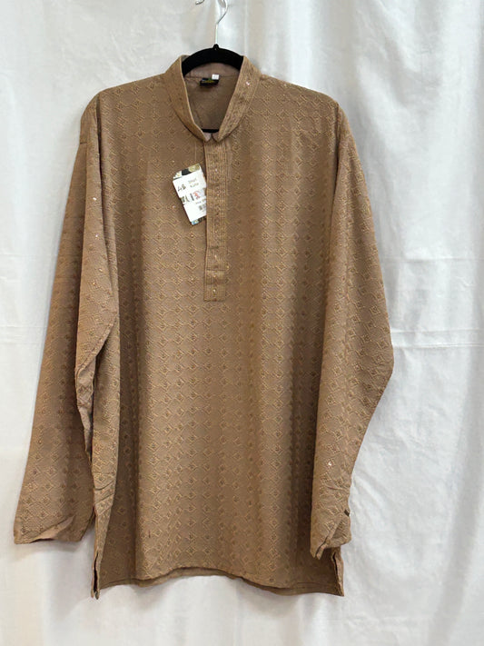 Rayon short kurta for men