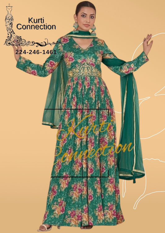 Party wear long gown