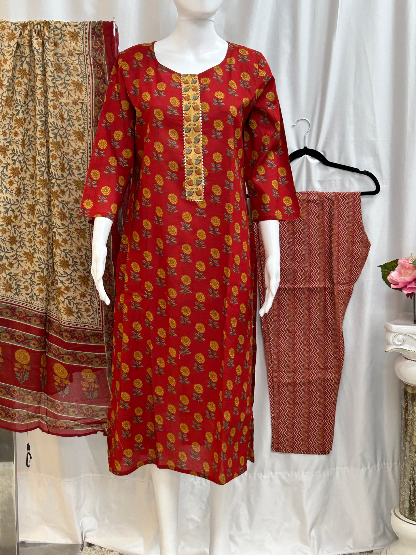 Cotton salwar suit
